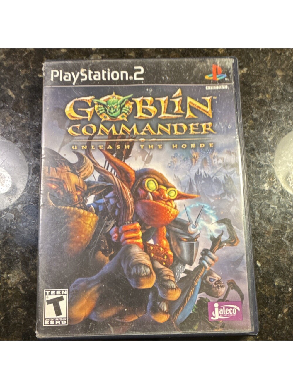 Jaleco Goblin Commander: Unleash The Horde Sony PlayStation 2 Strategy T NTSC-U…